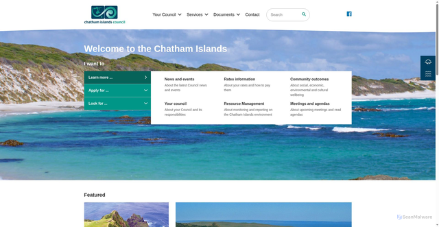 Security scan screenshot of https://www.cic.govt.nz/