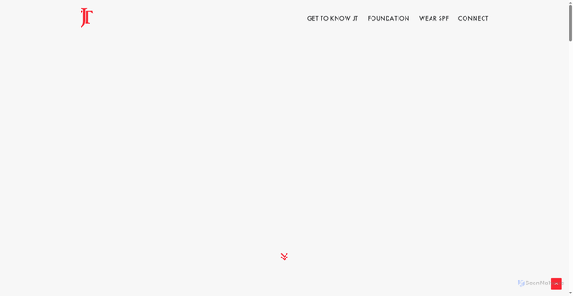 Security scan screenshot of https://justinthomasgolf.com/