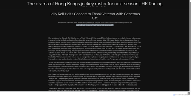 Security scan screenshot of https://yellowridehugo-luus6w82rq.edgeone.app/19787-jelly-roll-halts-concert-to-thank-veteran-with-generous-gift.html