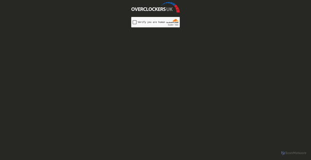 Security scan screenshot of https://overclockers.co.uk