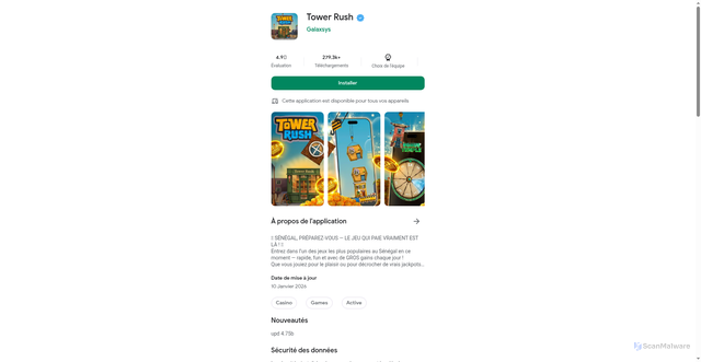 Security scan screenshot of https://personalityboreal.shop/