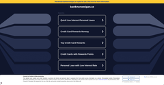 Screenshot of banknorweigan.se