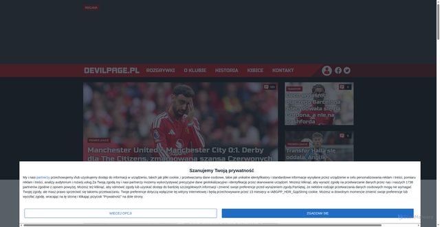 Security scan screenshot of https://devilpage.pl