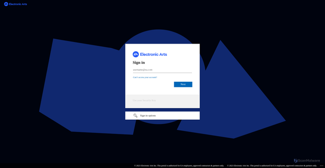Security scan screenshot of https://wwce-eait.my.salesforce.com