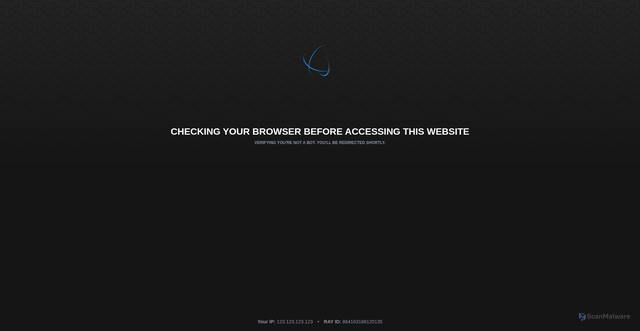 Security scan screenshot of https://standardctr.com/