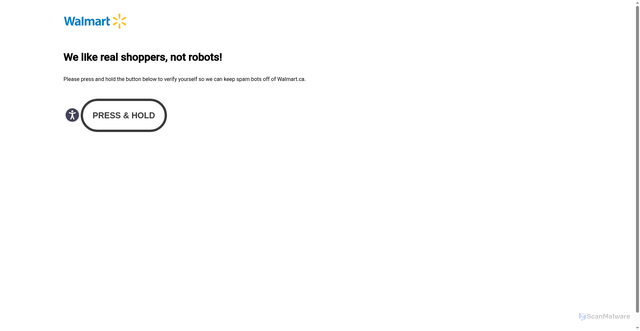 Security scan screenshot of https://www.walmart.ca/en/help/article/holiday-shopping/fbdf3f17f25c40c68d078fbf7b7dabdd