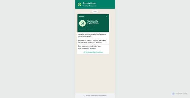 Security scan screenshot of https://www.whatsspp.app/