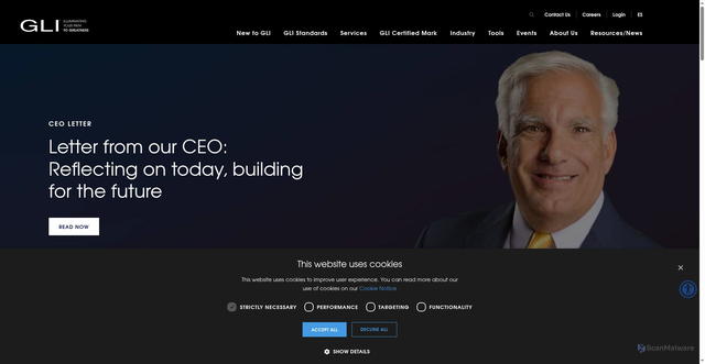 Security scan screenshot of https://gaminglabs.com