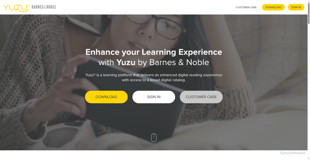 Security scan screenshot of https://yuzu.com