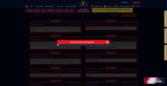 Security scan screenshot of https://meriyking1698.com/comments