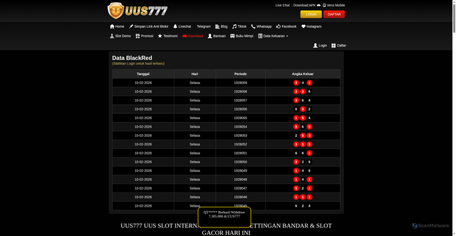 Security scan screenshot of https://xn--12ccfaapan5koap0gbucc0a8bd2cn0dwedknfn7fb2hyyua3k.net/desktop/data/blackred?m=6