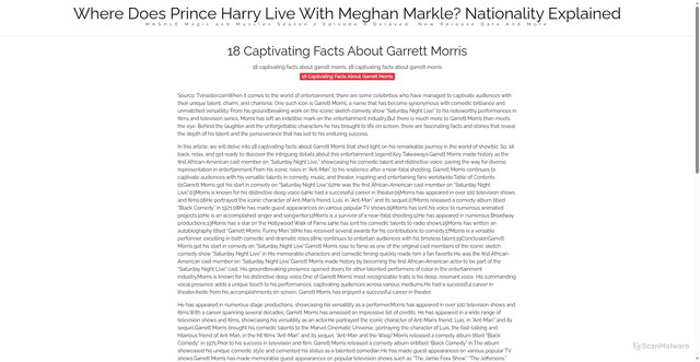 Security scan screenshot of https://lockhartfusionfave-z2a996r3c9.edgeone.app/10437-18-captivating-facts-about-garrett-morris.html