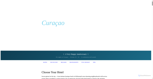 Security scan screenshot of https://anniversary-trip-9nx40m2qxl.edgeone.app/