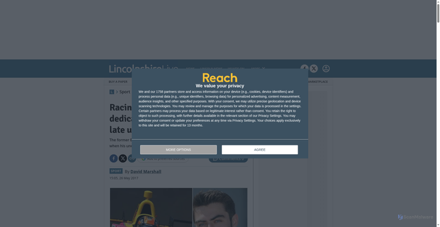 Security scan screenshot of https://www.lincolnshirelive.co.uk/sport/other-sport/racing-driver-jack-harvey-dedicates-78013