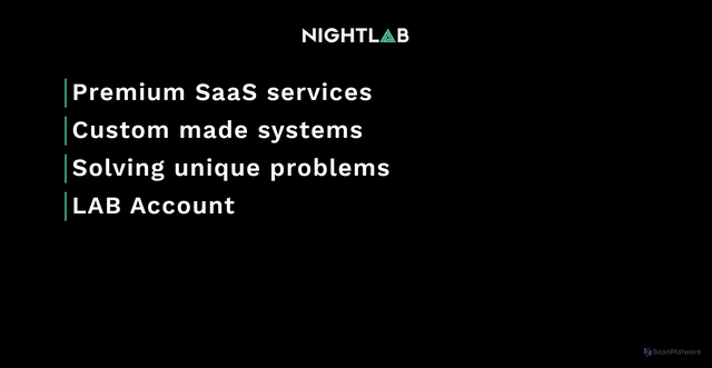 Security scan screenshot of https://nightlab.se