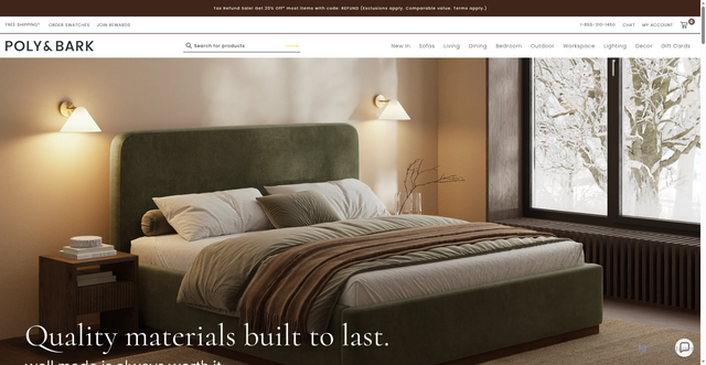 Security scan screenshot of https://polyandbark.com