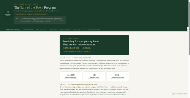 Security scan screenshot of https://hh-talk-of-the-town-program-wis8xrlf45.edgeone.app/