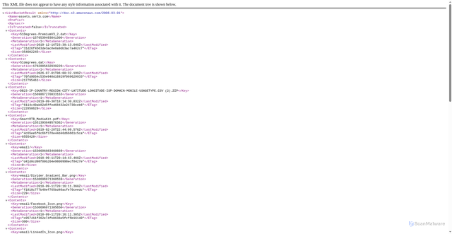 Security scan screenshot of https://assets.smrtb.com