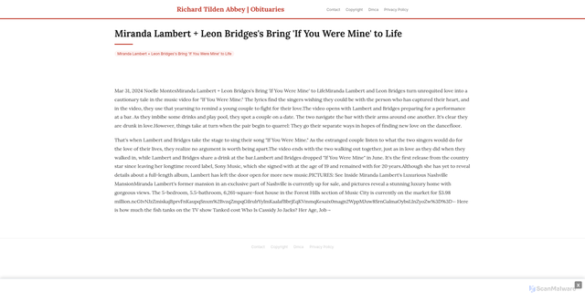 Security scan screenshot of https://africangrovehugo-hrtt52jxs0.edgeone.app/14820-miranda-lambert-leon-bridgess-bring-if-you-were-mine-to-life.html