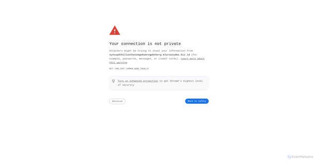 Security scan screenshot of https://qr-codes.io/VCBihx