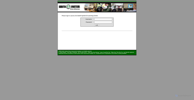 Security scan screenshot of https://www.smithsystem.net