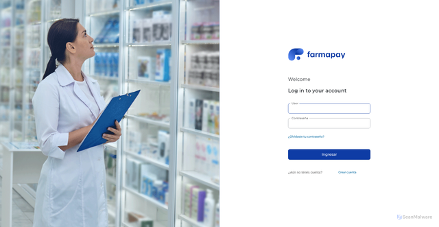 Security scan screenshot of https://farmapay-eight.vercel.app/