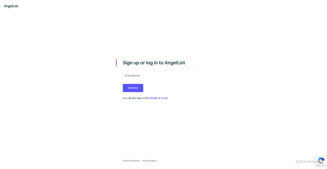 Security scan screenshot of https://venture.angellist.com/