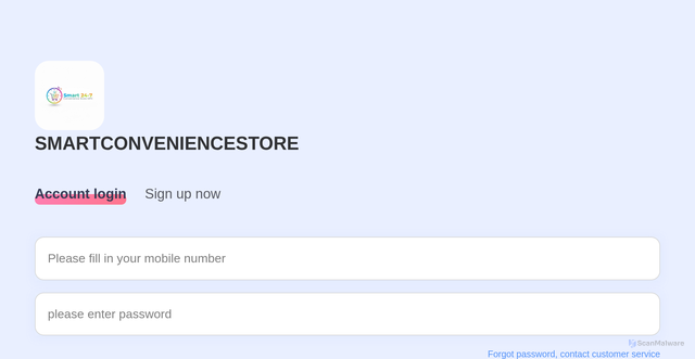 Security scan screenshot of https://smartconveniencestore.com/