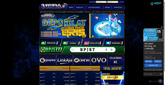 Security scan screenshot of https://ikutlombaqq.store/