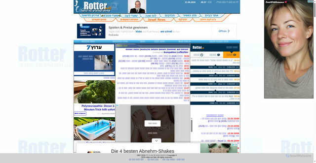 Security scan screenshot of https://rotter.net