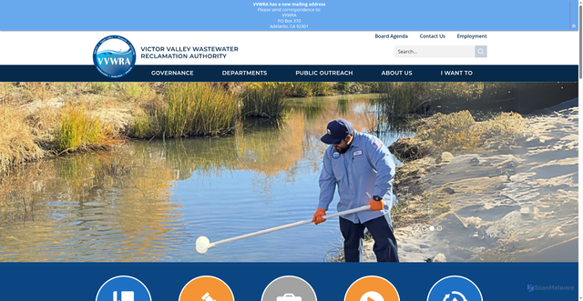 Security scan screenshot of https://www.vvwraca.gov/