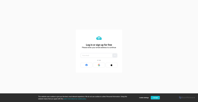 Security scan screenshot of https://e.pcloud.link