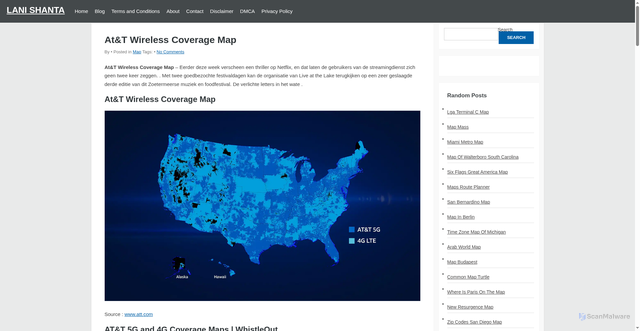 Security scan screenshot of https://kattiyshawnee.pages.dev/hzeqfan-att-wireless-coverage-map-2-photos-utbrgps/