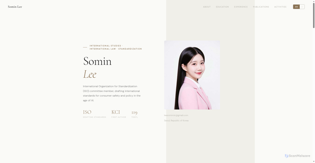 Security scan screenshot of https://somin-s241u9uznk.edgeone.app/