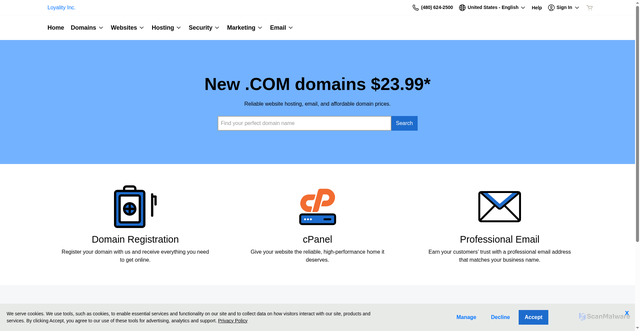Security scan screenshot of https://omro-wi.gov/