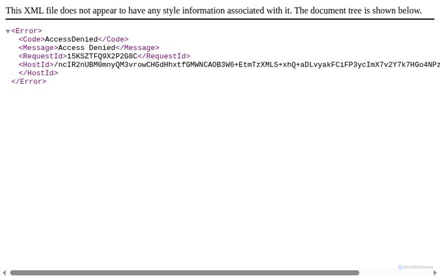 Security scan screenshot of https://tags.rvere.com/