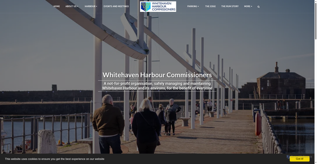 Security scan screenshot of https://www.whitehavenhc.org.uk/