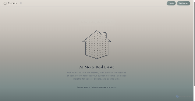 Security scan screenshot of https://Bostad.io