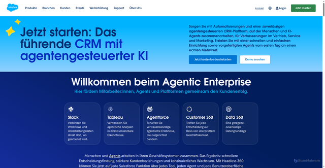 Security scan screenshot of https://salesforce-experience.com