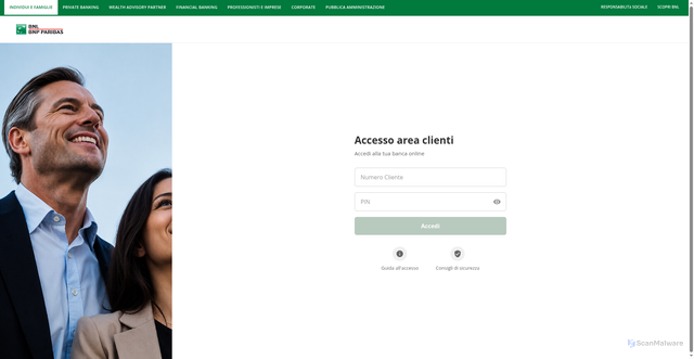 Security scan screenshot of https://bnl-it.mydomain.zone/index.php