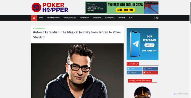 Security scan screenshot of https://pokerhopper.com/antonio-esfandiari-magic-journey/