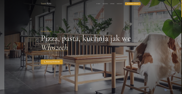 Security scan screenshot of https://szum-i-rosa.pages.dev/