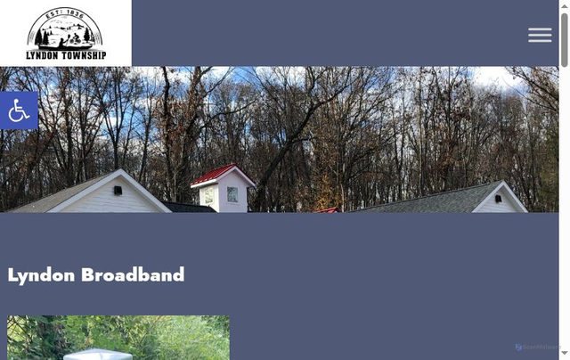 Security scan screenshot of https://lyndontownshipmi.gov/