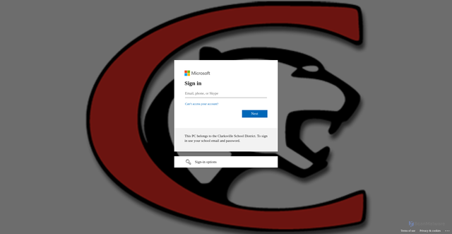 Security scan screenshot of https://cybersecurity.csdar.org/saml2/5c4ce833-6afb-4527-a0e0-5ee0441ad1bf/login