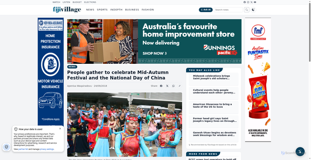 Security scan screenshot of https://fijivillage.com/r/People-gather-to-celebrate-Mid-Autumn-Festival-and-the-National-Day-of-China--59skr2/