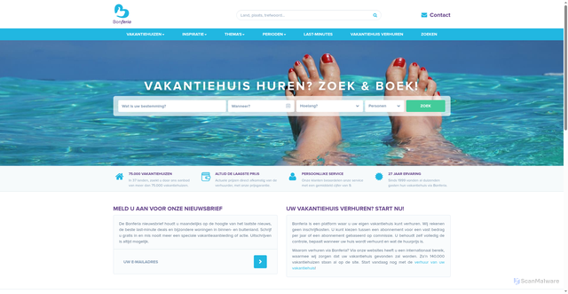 Security scan screenshot of https://bonferia.nl