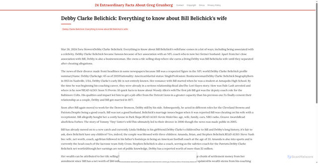 Security scan screenshot of https://sinardjajacannhugo-k77wcra0vq.edgeone.app/10042-debby-clarke-belichick-everything-to-know-about-bill-belichicks-wife.html