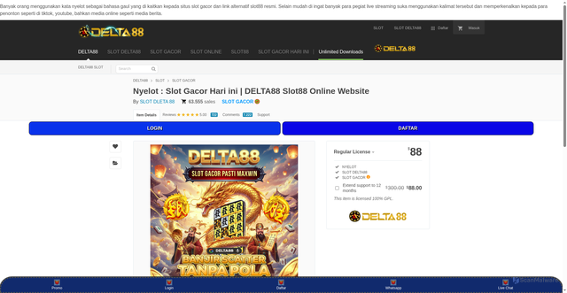 Security scan screenshot of https://nyelot.com/