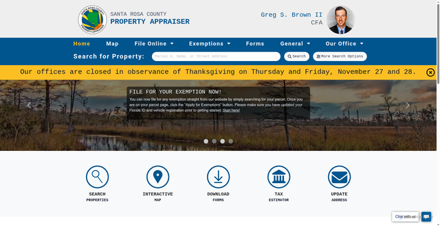 Security scan screenshot of https://srcpa.gov/