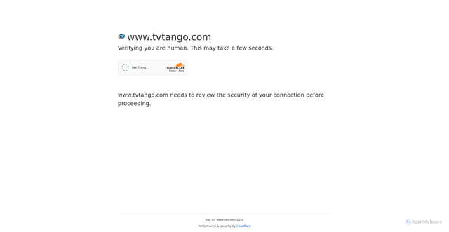 Security scan screenshot of https://www.tvtango.com/series/nobody_wants_this